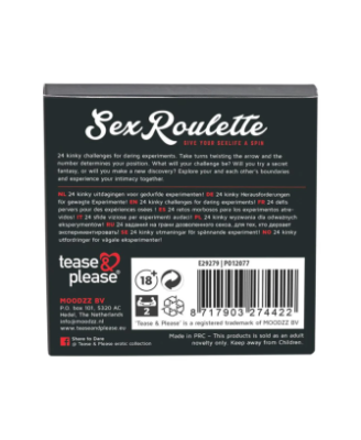 Jeu "Sex Roulette" 24 défis pervers 